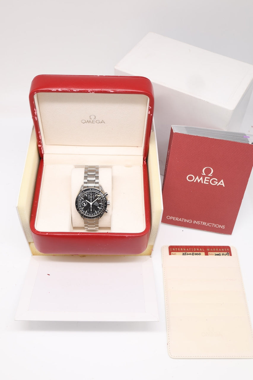 Omega Speedmaster Day Date 39mm Automatik Herrenuhr 35205000 - Papiere und oder Lieferumfang