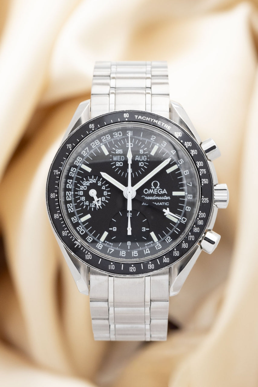 Omega Speedmaster Day Date 39mm Automatik Herrenuhr 35205000 - Thumbnail