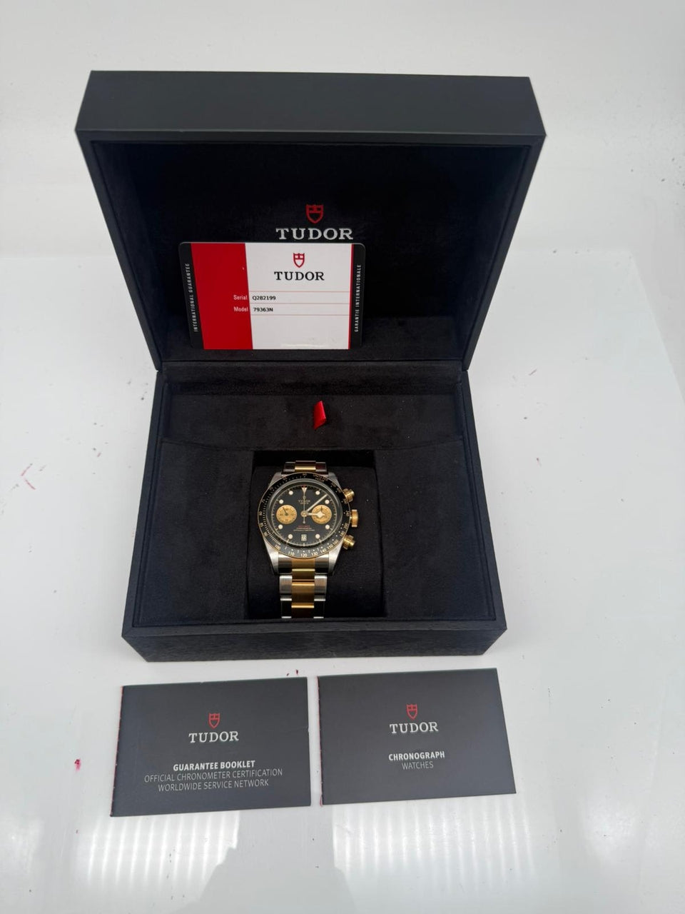 Tudor Black Bay Chrono Stahl/Gold Automatik 41mm 79363N - Papers and documentation