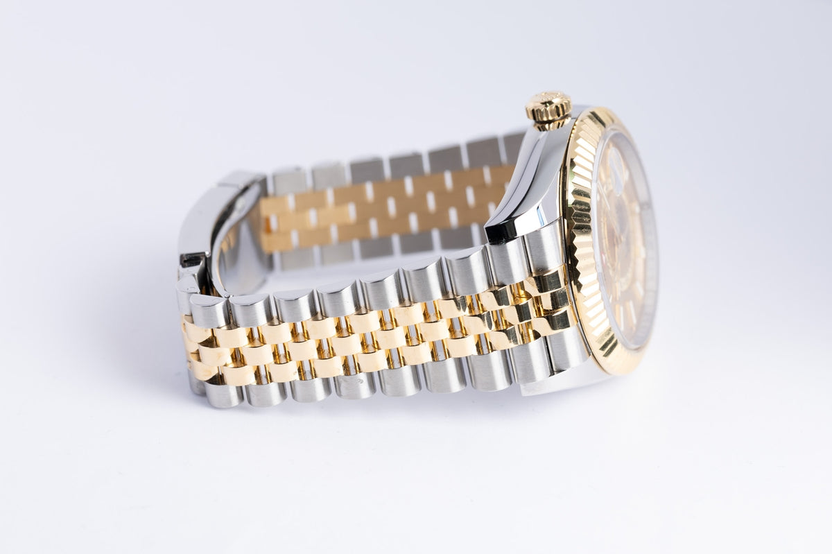 Rolex Sky-Dweller Stahl Gold Jubilee 42mm Automatik 326933 - Detailansicht 6