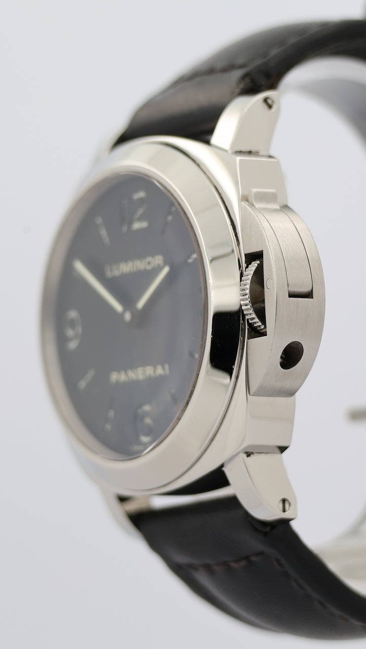 Panerai Luminor 44mm Handaufzug PAM00112 - Detailansicht 6