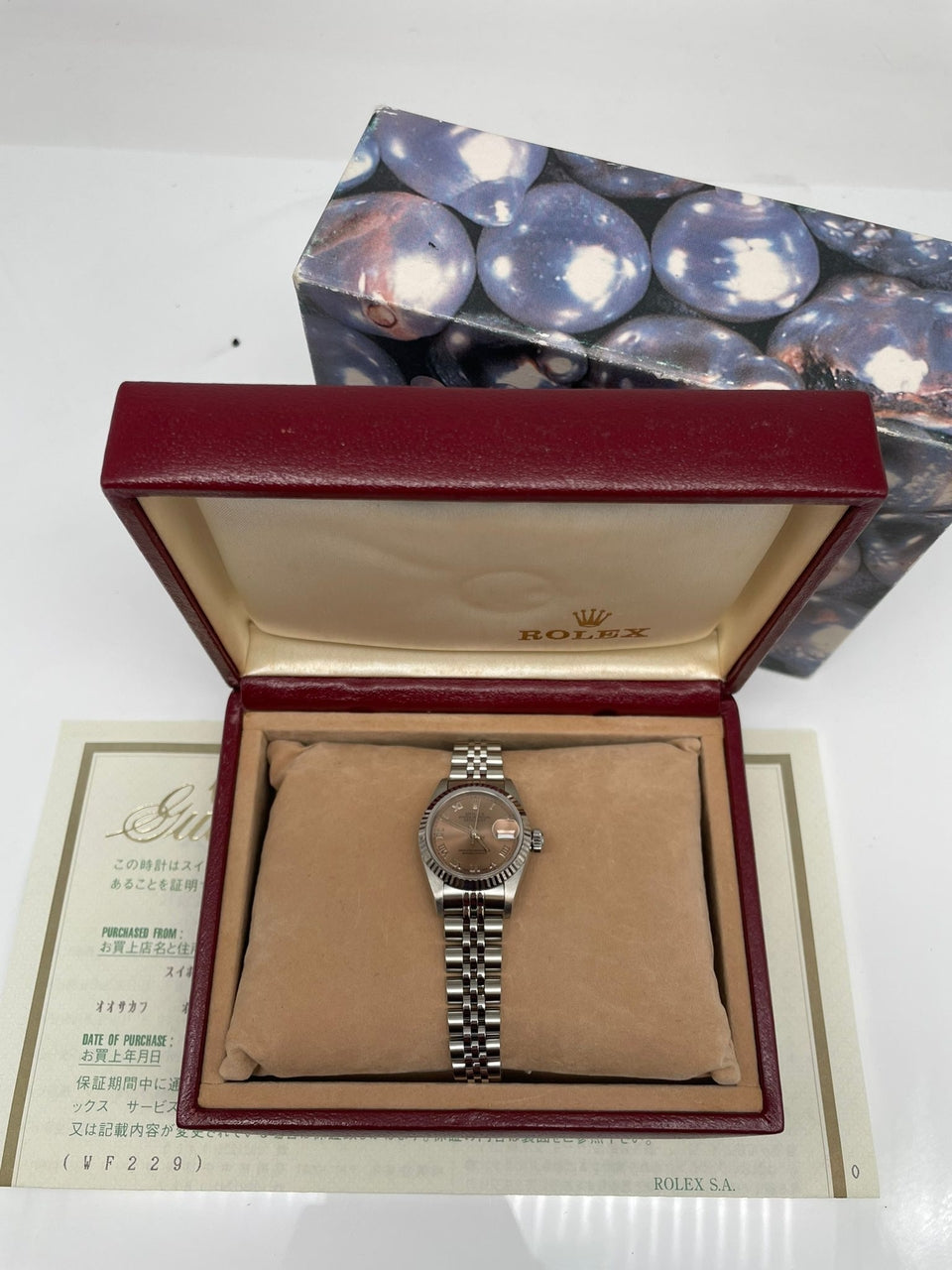 Rolex Lady Datejust 26mm "Salmon Dial" Jubilee 79174 - Papiere und oder Lieferumfang