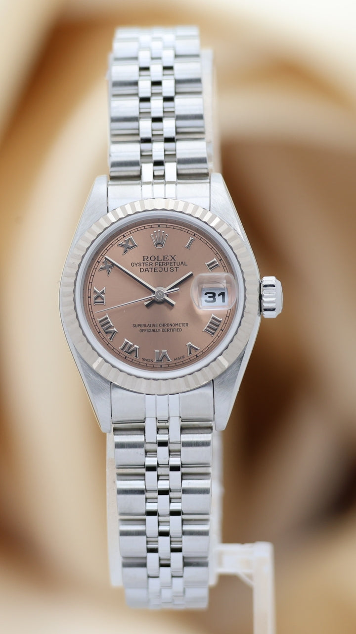 Rolex Lady Datejust 26mm "Salmon Dial" Jubilee 79174 - Thumbnail