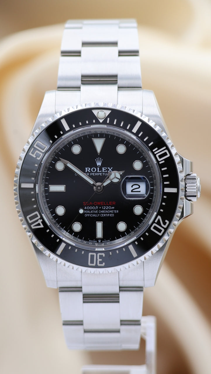Rolex Sea-Dweller 43mm Automatik 126600 Box + og. Papiere
