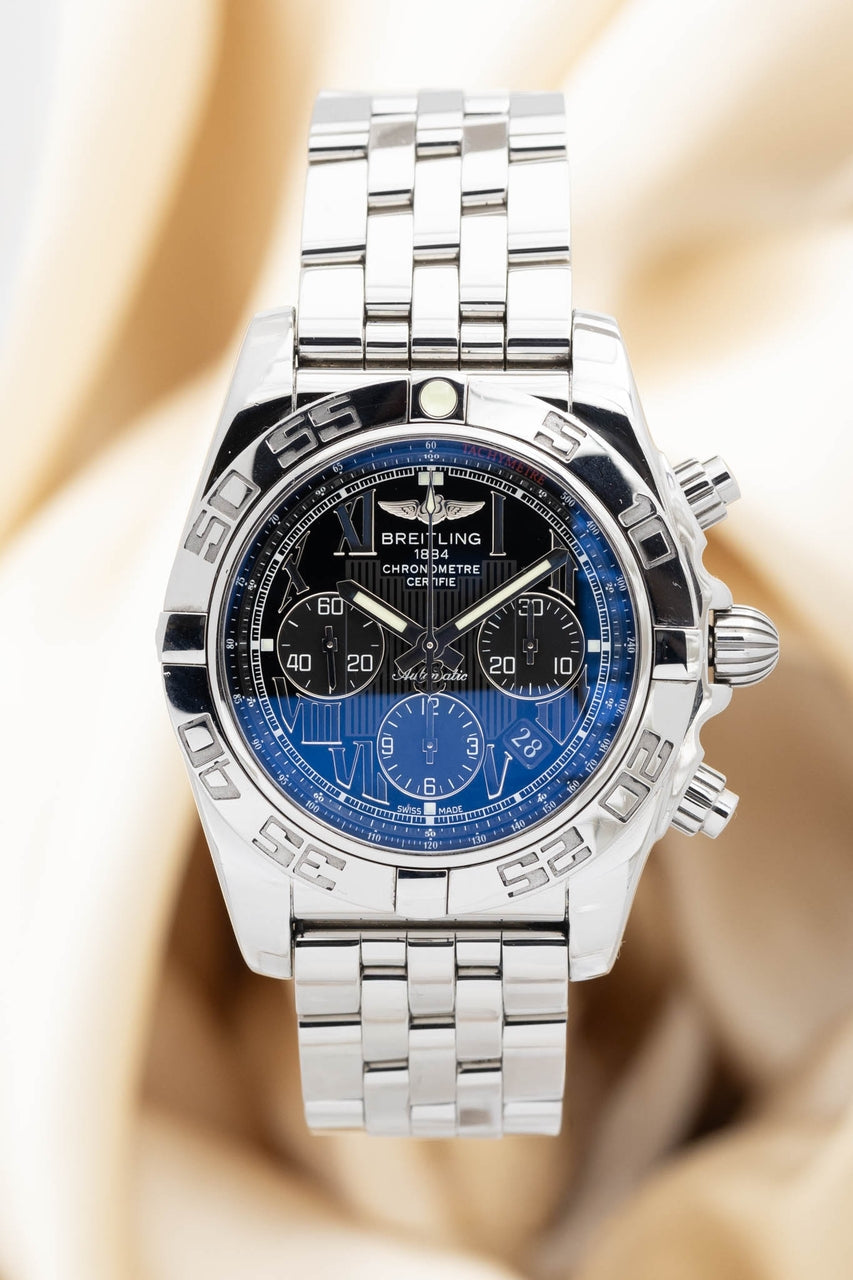 Breitling Chronomat 44 Automatik Herrenuhr AB0110 - Thumbnail