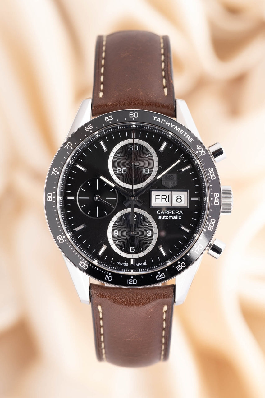 Tag Heuer Carrera Calibre 16 Automatik 41mm Herrenuhr CV201AG - Thumbnail