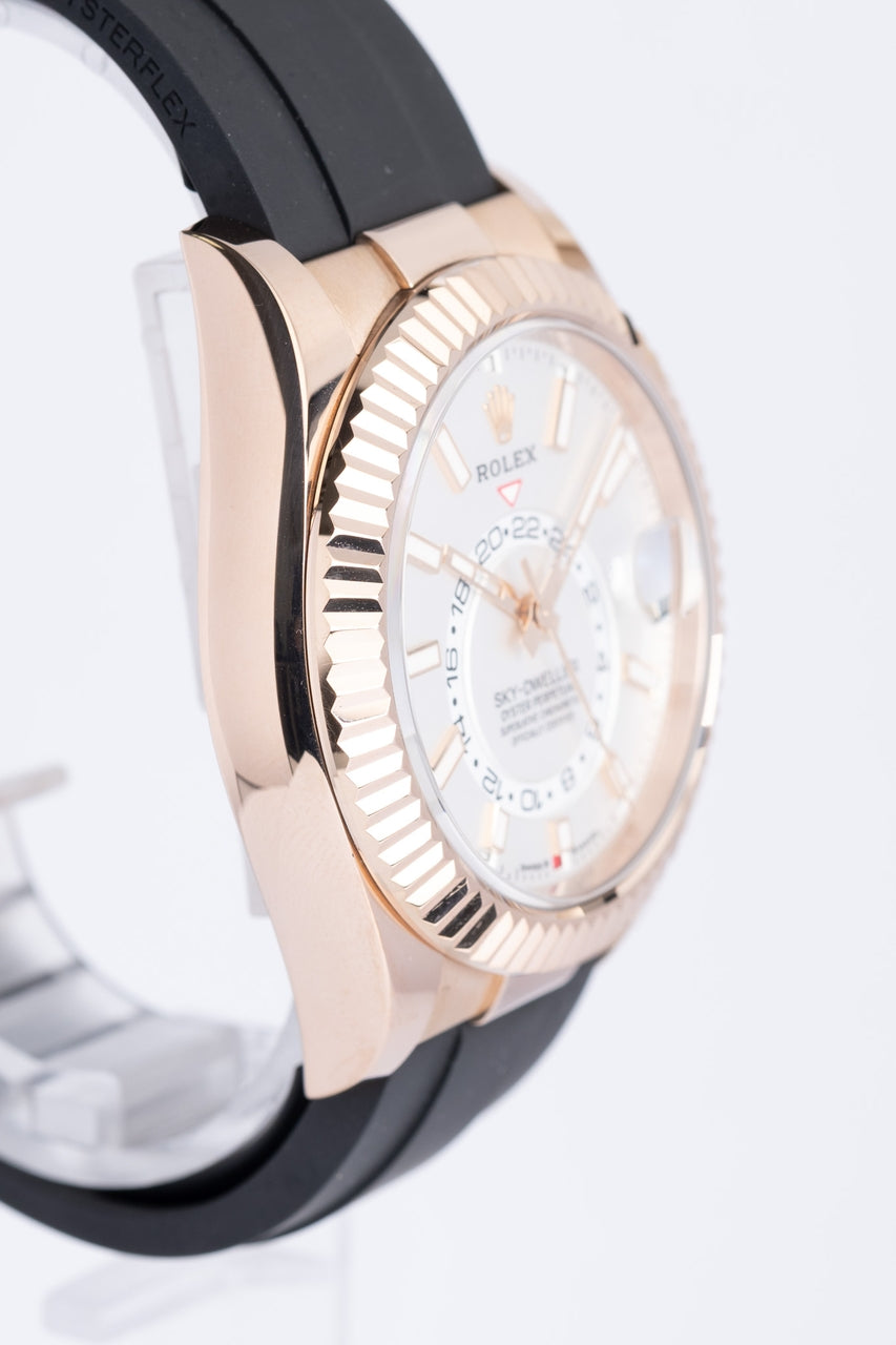 Rolex Sky-Dweller Oysterflex Roségold  42mm Automatik  336235 - Detailansicht 2