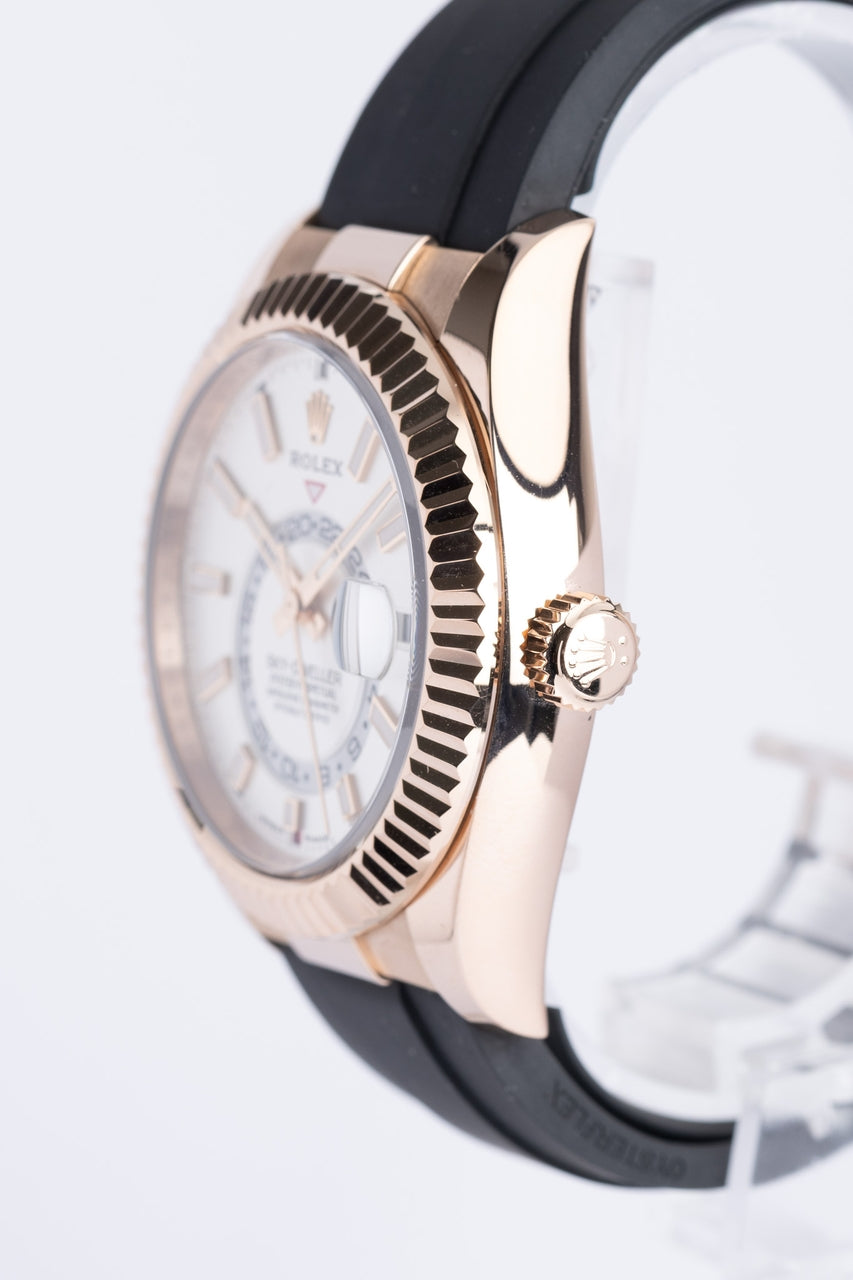Rolex Sky-Dweller Oysterflex Roségold  42mm Automatik  336235 - Detailansicht 1