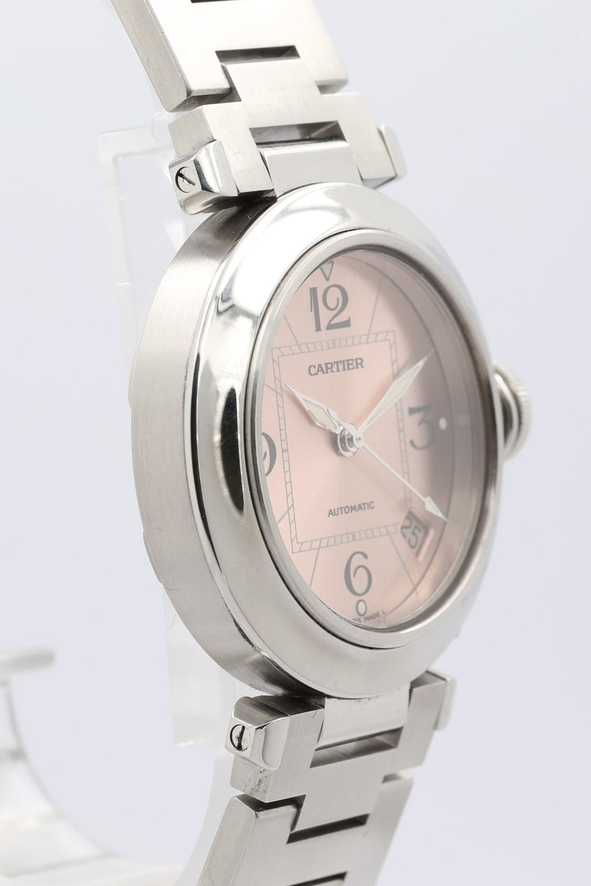 Cartier Pasha C 35mm Automatik Rosa W31075M7 - Detailansicht 1