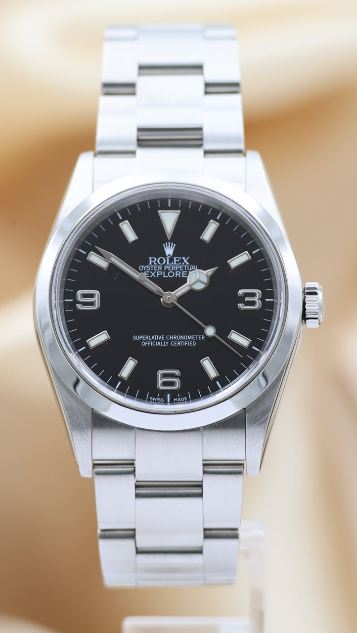 Rolex Explorer 36mm Automatik Herrenuhr 114270 - Main product image