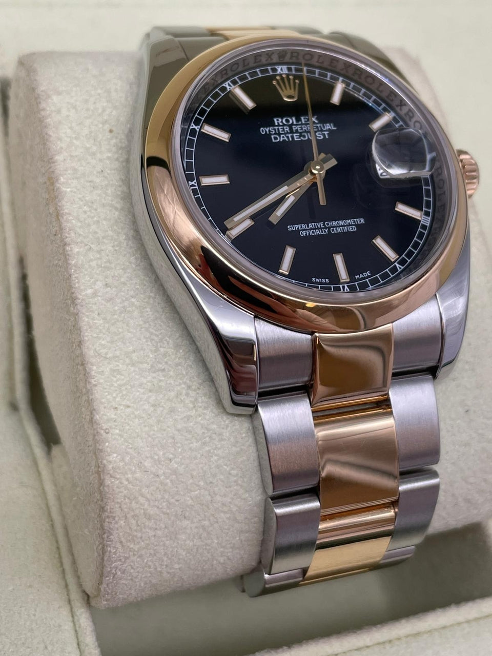 Rolex Datejust 36mm Automatik  116203 Box + og. Papiere
