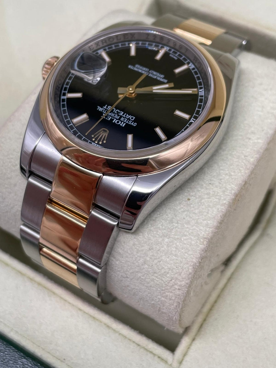 Rolex Datejust 36mm Automatik  116203 Box + og. Papiere