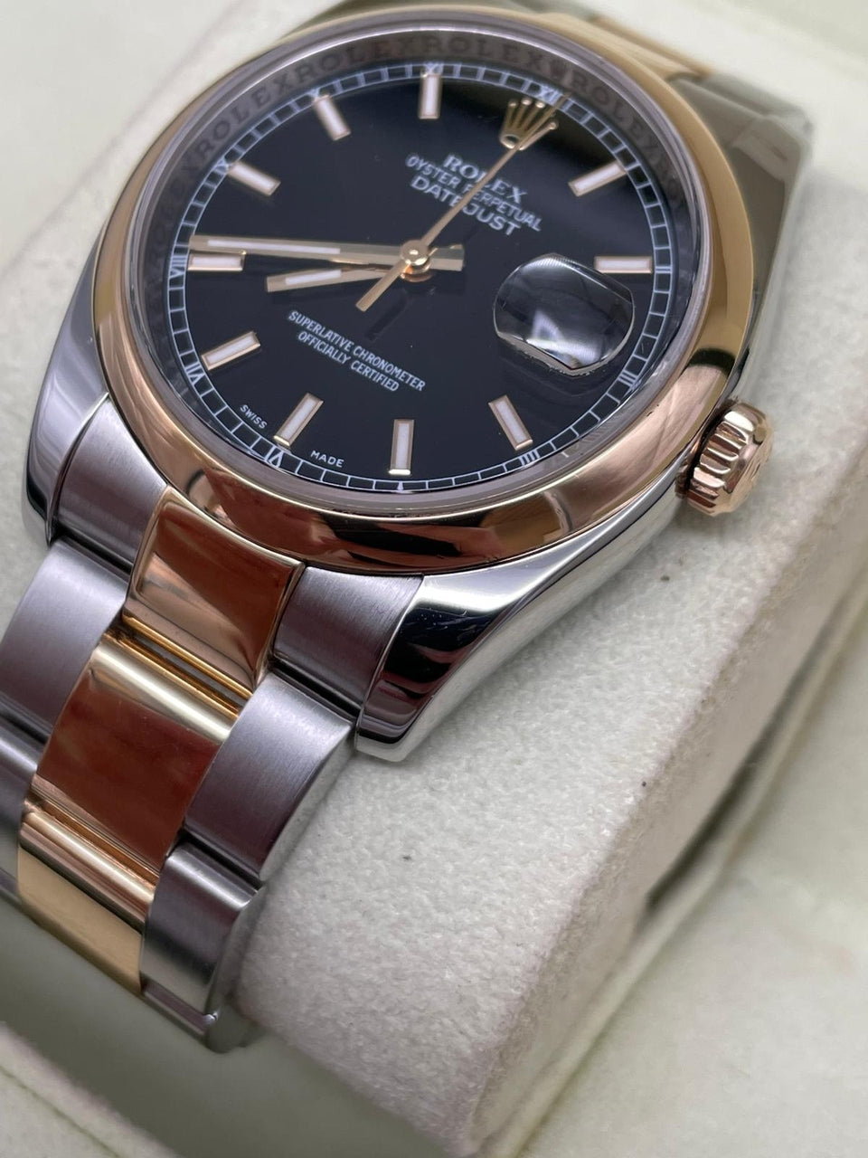 Rolex Datejust 36mm Automatik  116203 Box + og. Papiere