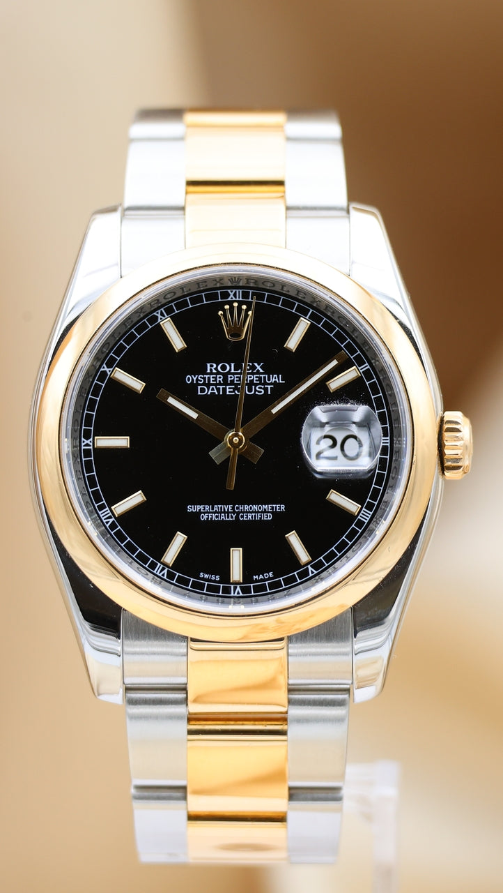 Rolex Datejust 36mm Automatik  116203 Box + og. Papiere