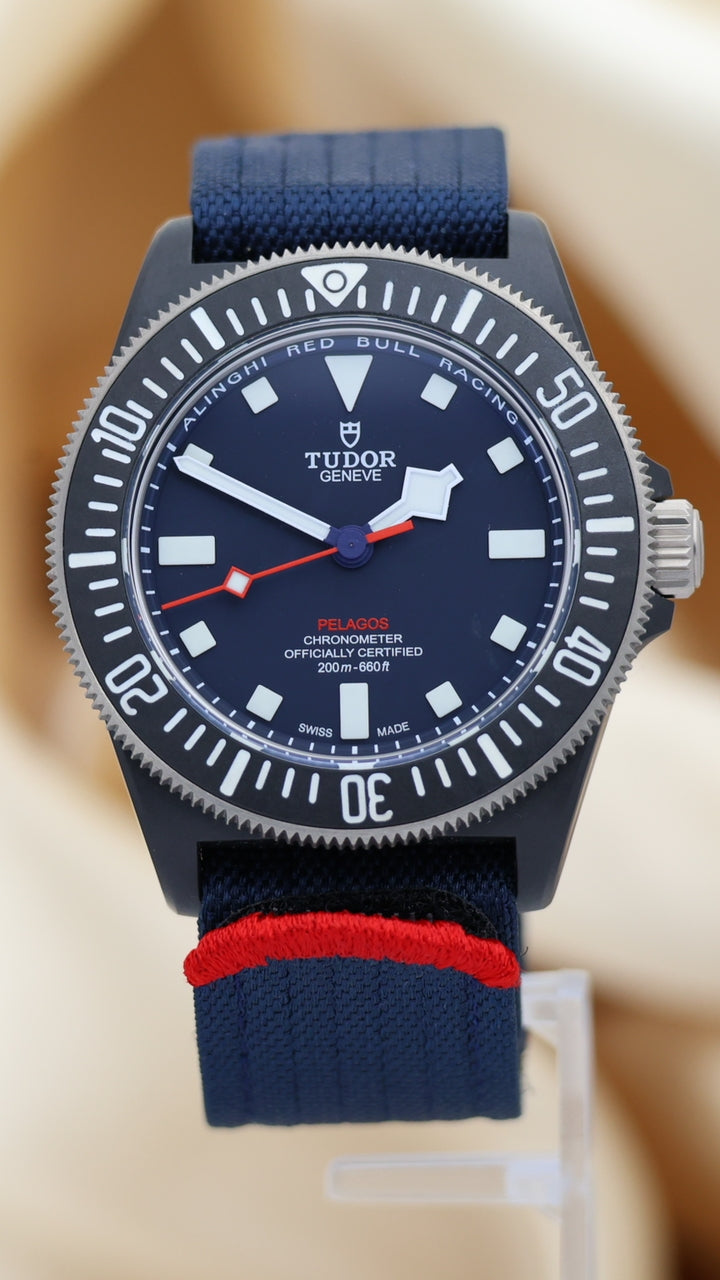 Tudor Pelagos FXD Alinghi Red Bull Racing 42mm 25707KN - Thumbnail