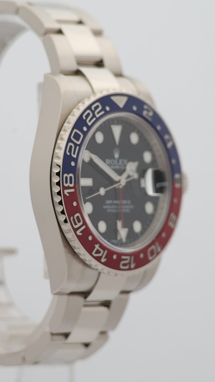 Rolex GMT-Master II 'Pepsi' Weißgold 40mm Automatik  116719BLRO - Detailansicht 8