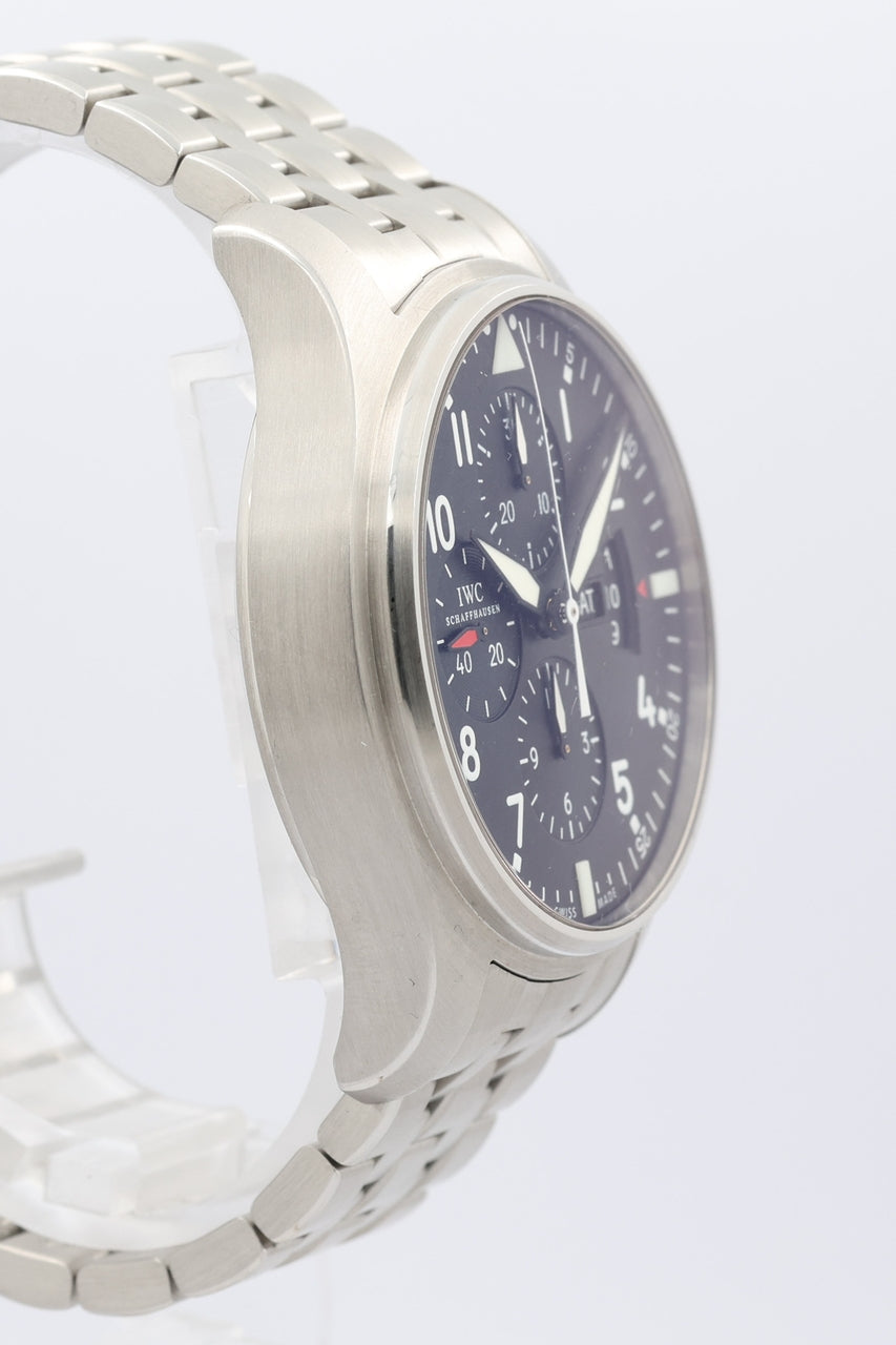 IWC Fliegeruhr Chronograph Schaffhausen Pilot IW377704 - Detailansicht 2