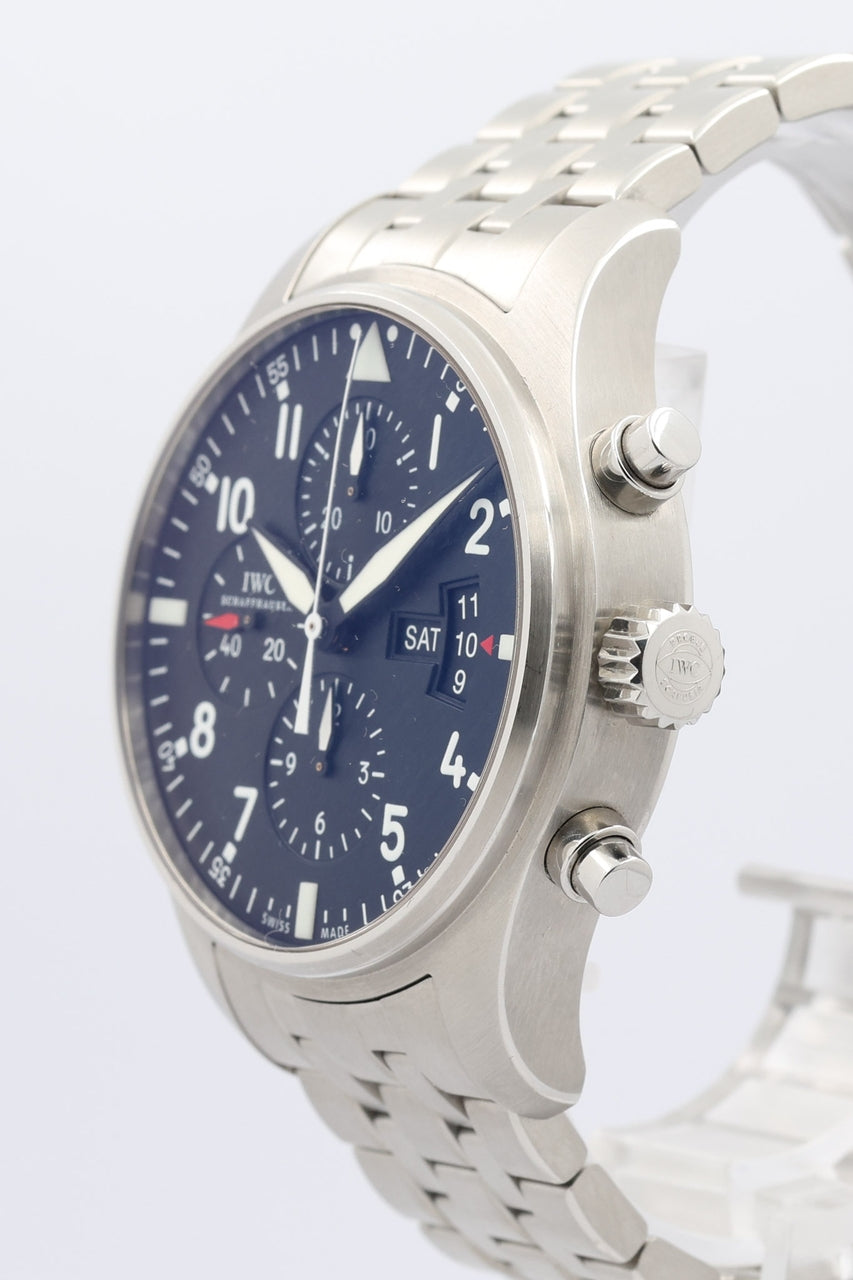 IWC Fliegeruhr Chronograph Schaffhausen Pilot IW377704 - Detailansicht 1