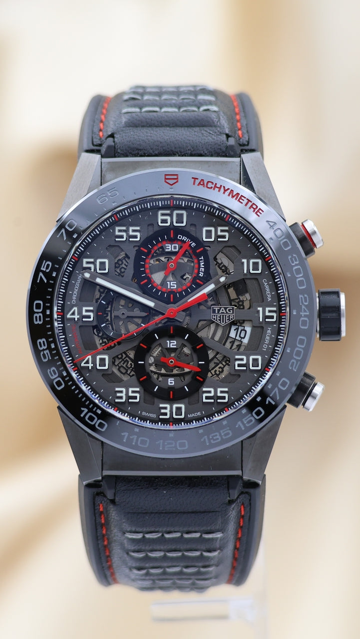 Tag Heuer Carrera Calibre HEUER 01 45mm Automatik CAR2A1H - Main product image