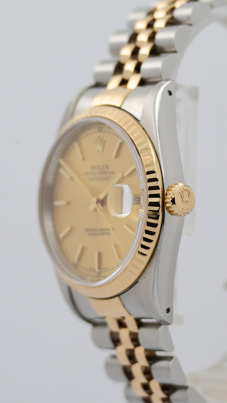 Rolex Datejust Automatik Herrenuhr Stahl/Gold 16233 - Detailansicht 7