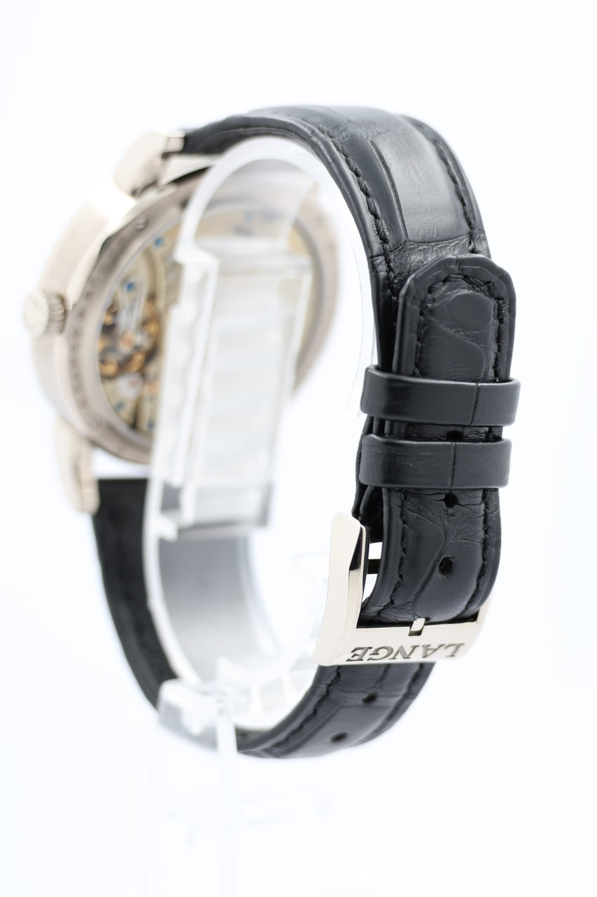 A. Lange und Söhne Lange 1 Mondphase 18K Weißgold 38mm Handaufzug 192.029/LS1923AG - Detailansicht 4