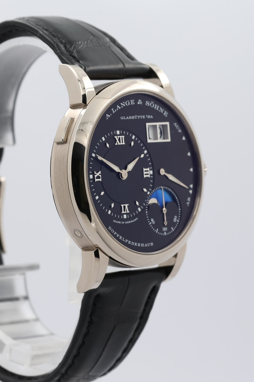 A. Lange und Söhne Lange 1 Mondphase 18K Weißgold 38mm Handaufzug 192.029/LS1923AG - Detailansicht 2