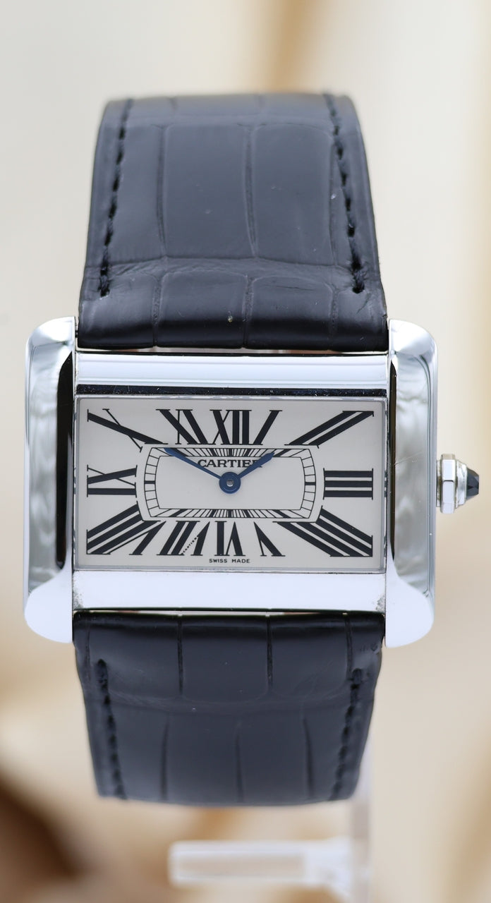Cartier Tank Divan Lady Quarz 2600