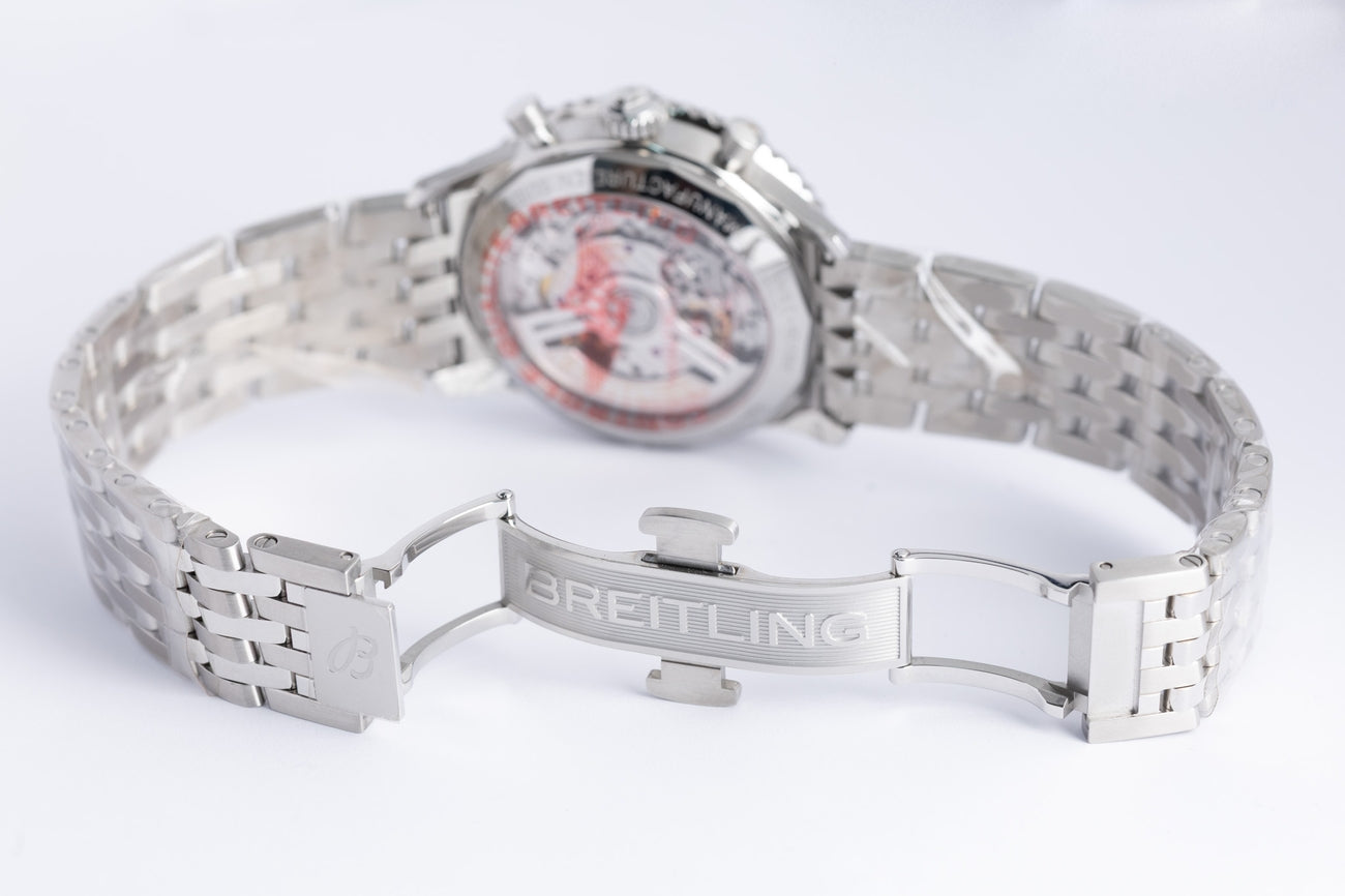 Breitling Navitimer 1 B01 Chronograph 41mm Grün AB0139 - Detailansicht 8