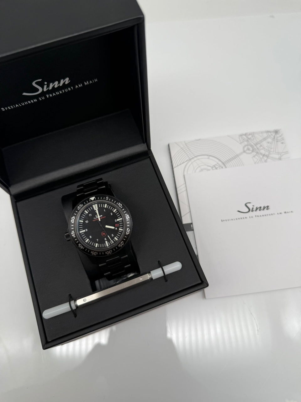 Sinn EZM 3 S Automatik Herrenuhr 603.020 - Papers and documentation