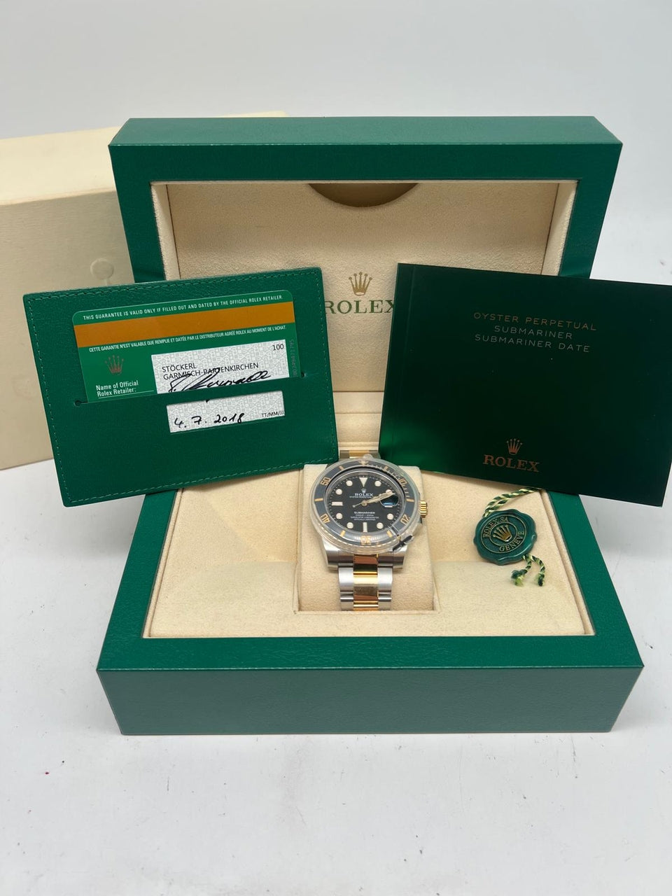 Rolex Submariner Date Stahl/Gold Automatik 116613LN - Papers and documentation