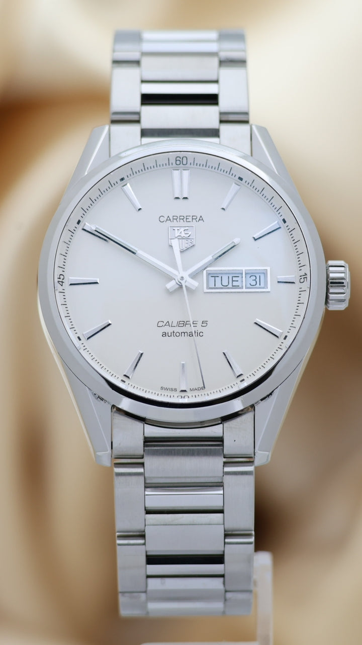 Tag Heuer Carrera Caliibre 5 41mm Automatik WAR201BBA0723 - Thumbnail