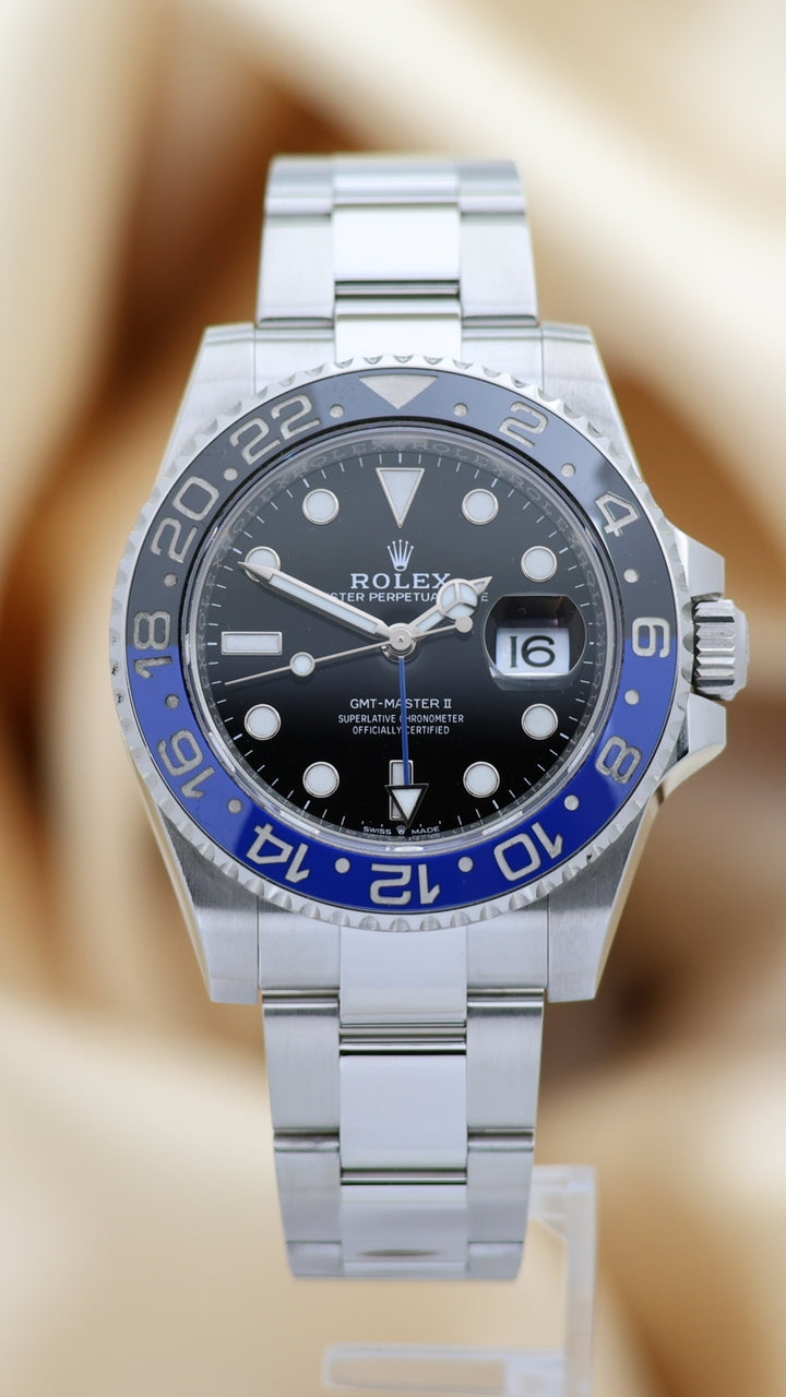 Rolex GMT-Master II 'Batman' 40mm Automatik  126710BLNR - Thumbnail