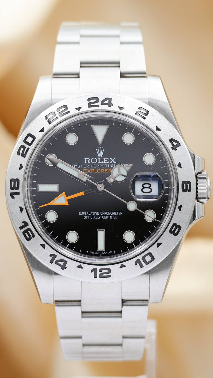 Rolex Explorer II 42mm Automatik Herrenuhr	 216570 Box + og. Papiere