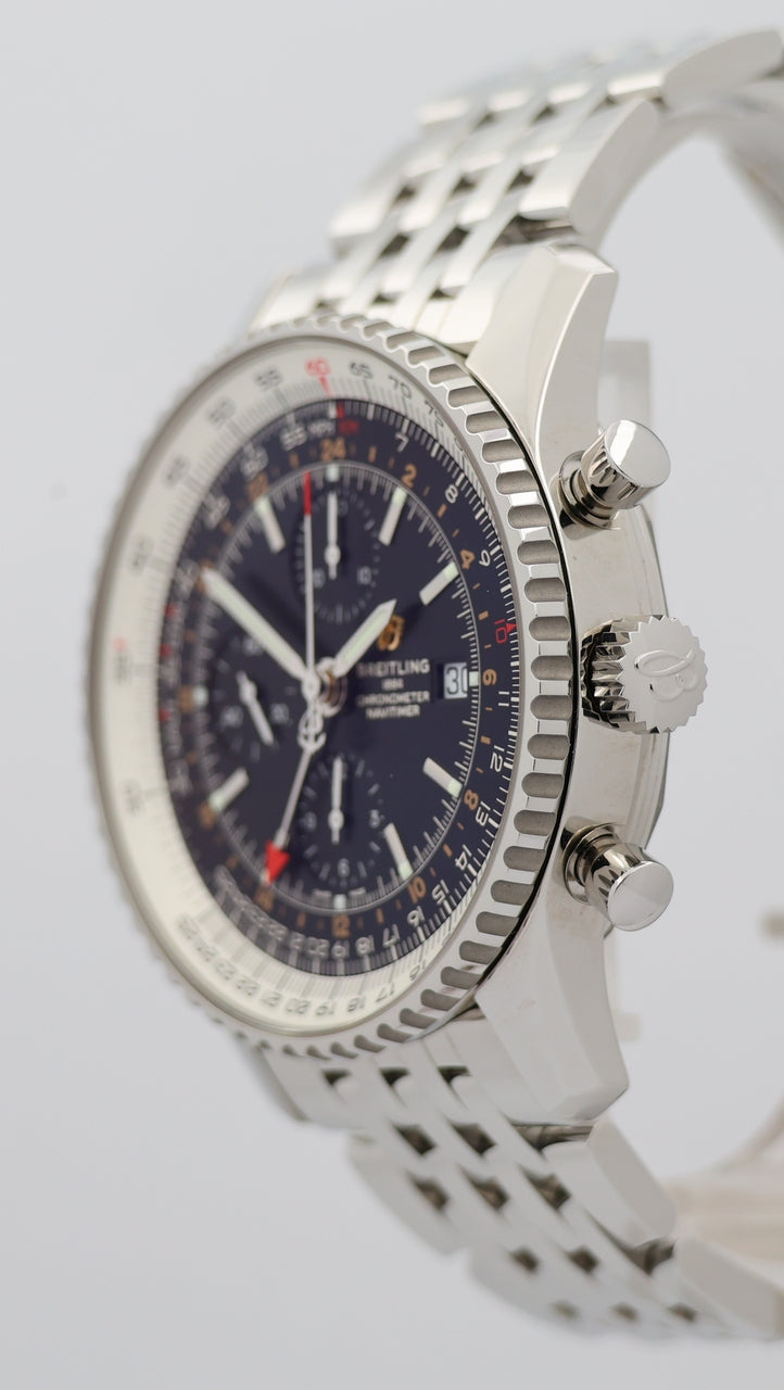 Breitling Navitimer World Automatik Herrenuhr 46mm A24322 - Detailansicht 4