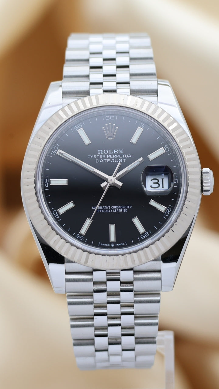 Rolex Datejust 41mm Automatik Herrenuhr 126334 - Thumbnail