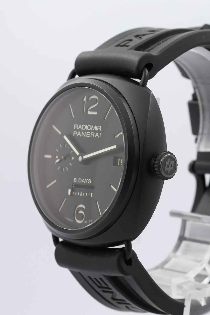 Panerai Radiomir 8 Days Keramik 45mm Handaufzug PAM00384 - Detailansicht 1