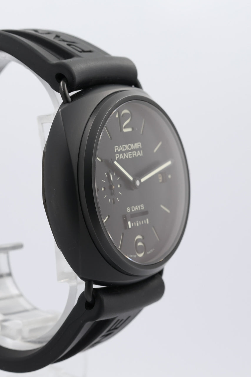 Panerai Radiomir 8 Days Keramik 45mm Handaufzug PAM00384 - Detailansicht 2