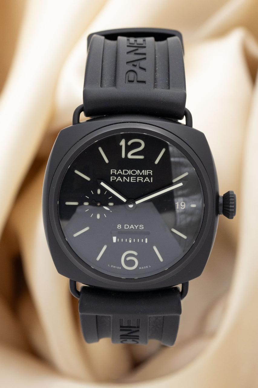 Panerai Radiomir 8 Days Keramik 45mm Handaufzug PAM00384 - Thumbnail