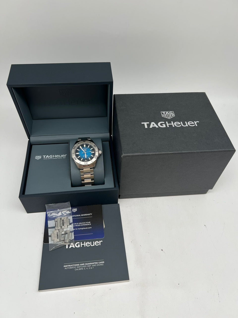 Tag Heuer Aquaracer 41mm Automatik  WBP2111 Box + og. Papiere
