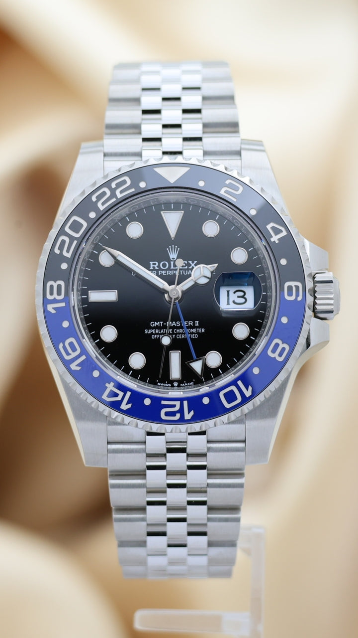 Rolex GMT-Master II "Batgirl" Automatik NEU 126710BLNR - Thumbnail