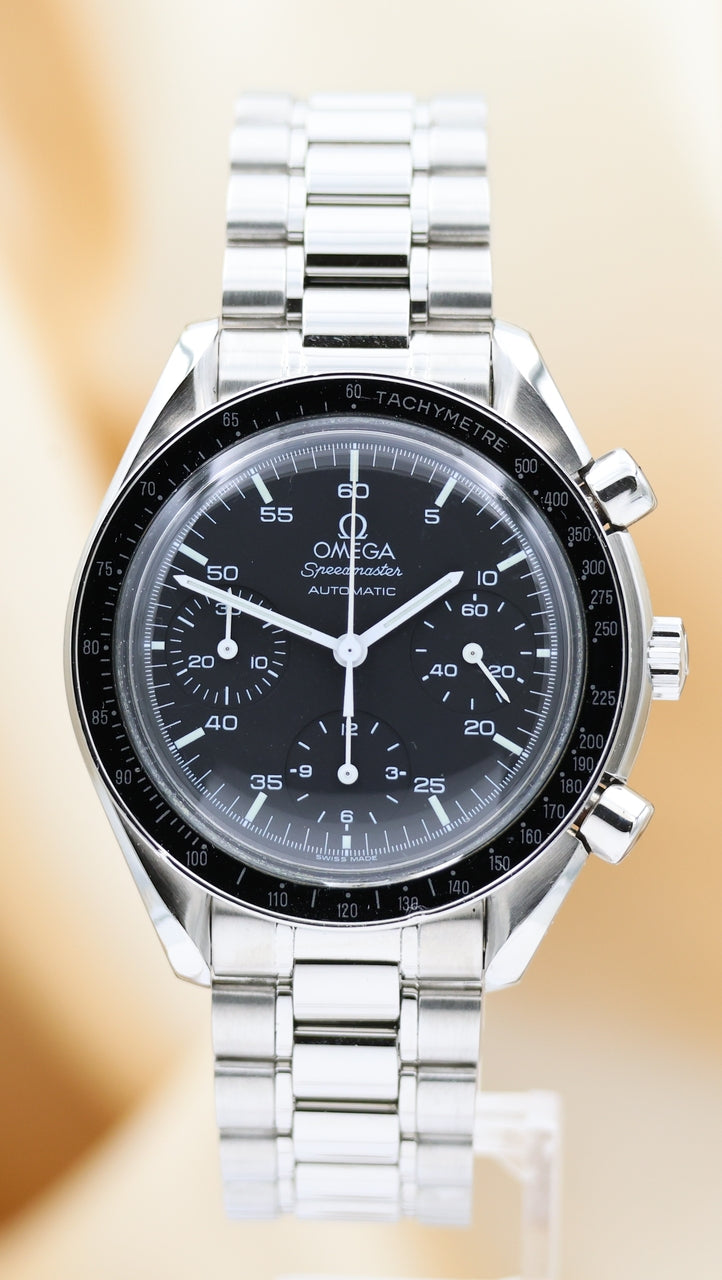 Omega Speedmaster Reduced Automatik Herrenuhr Stahl 39mm 35105000 - Main product image