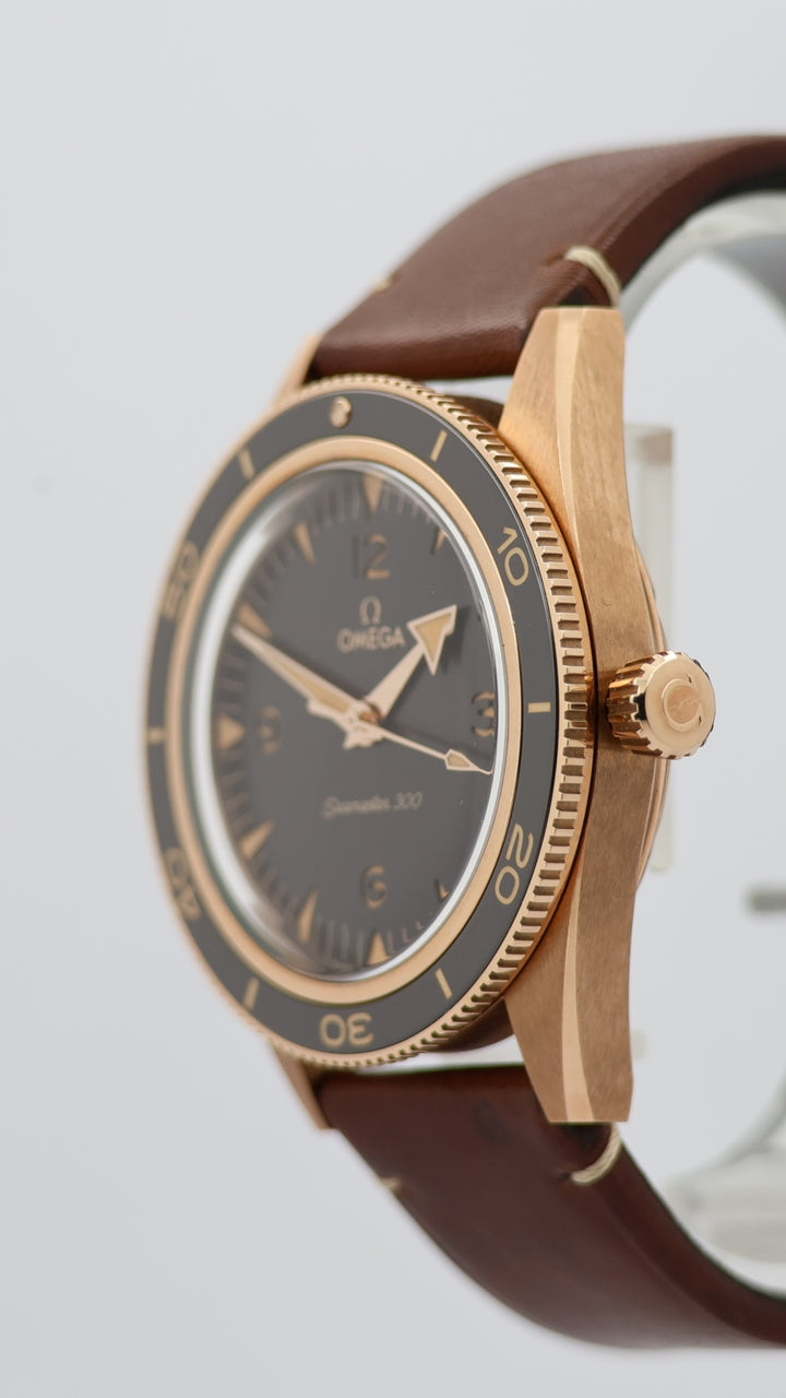 Omega Seamaster 300 Bronze Gold 9K Automatik 23492412110001 - Detail view 6