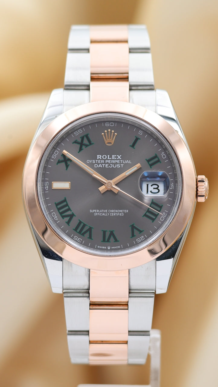 Rolex Datejust "Wimbledon" 41 Automatik  126301 Box + og. Papiere
