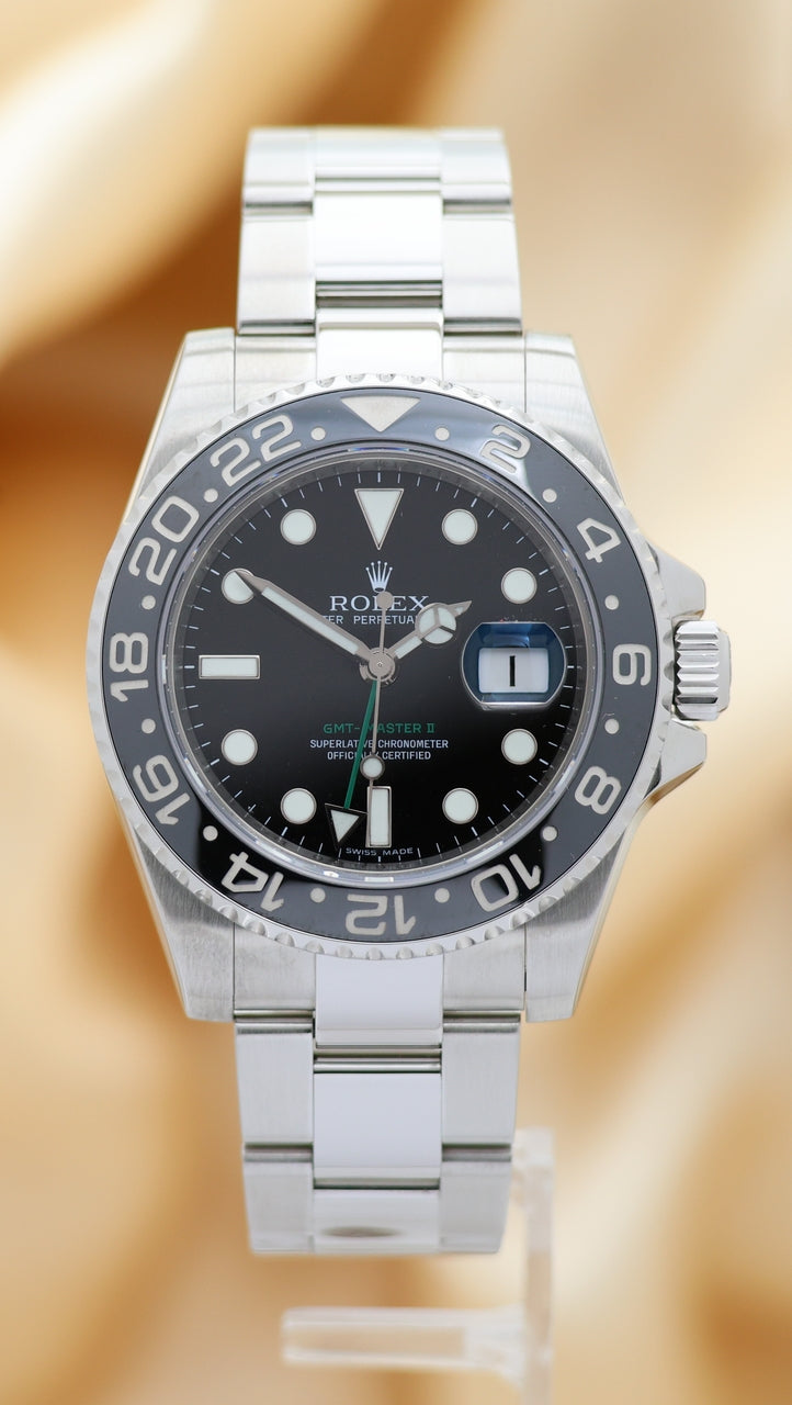 Rolex GMT-Master II Automatik Herrenuhr 40mm 116710LN - Main product image