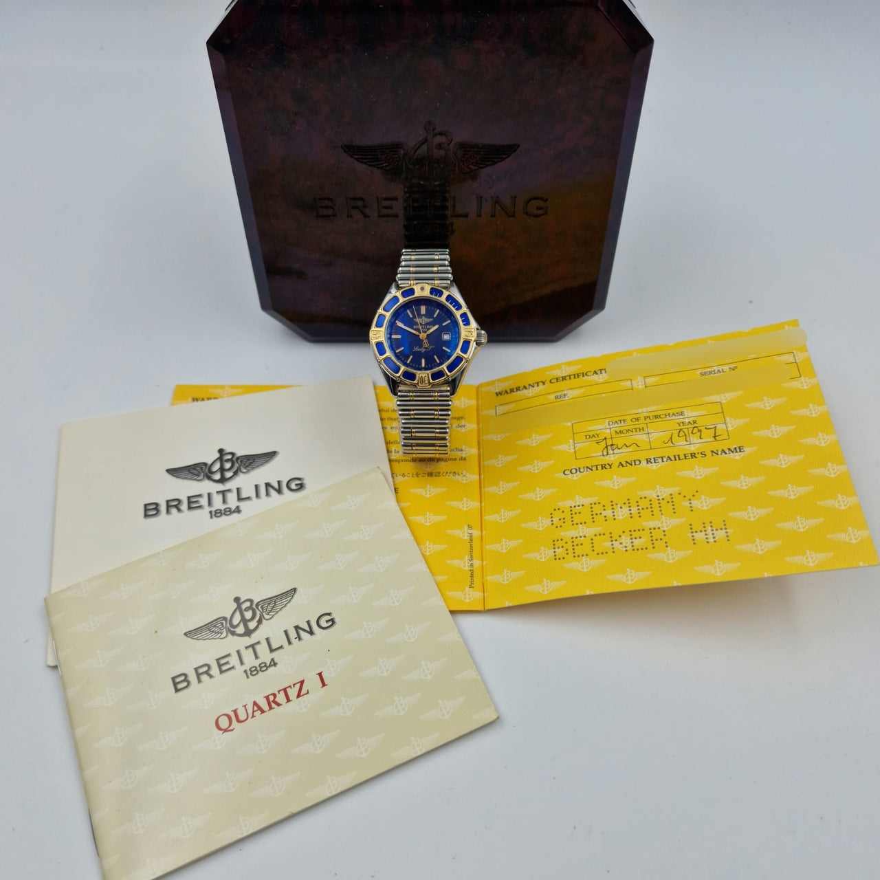 Breitling Callisto Lady Quarz  D52065 - Papiere und oder Lieferumfang