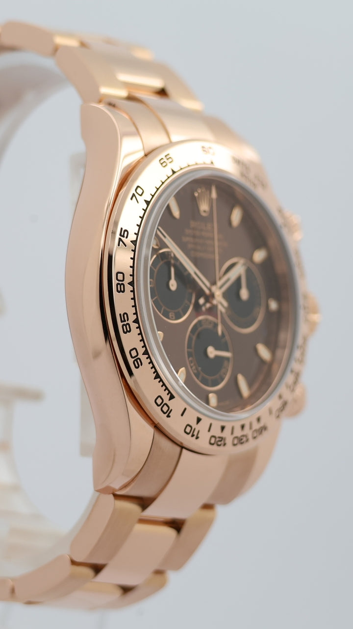 Rolex Daytona 40 Roségold Chocolate Automatik 116505 - Detailansicht 8