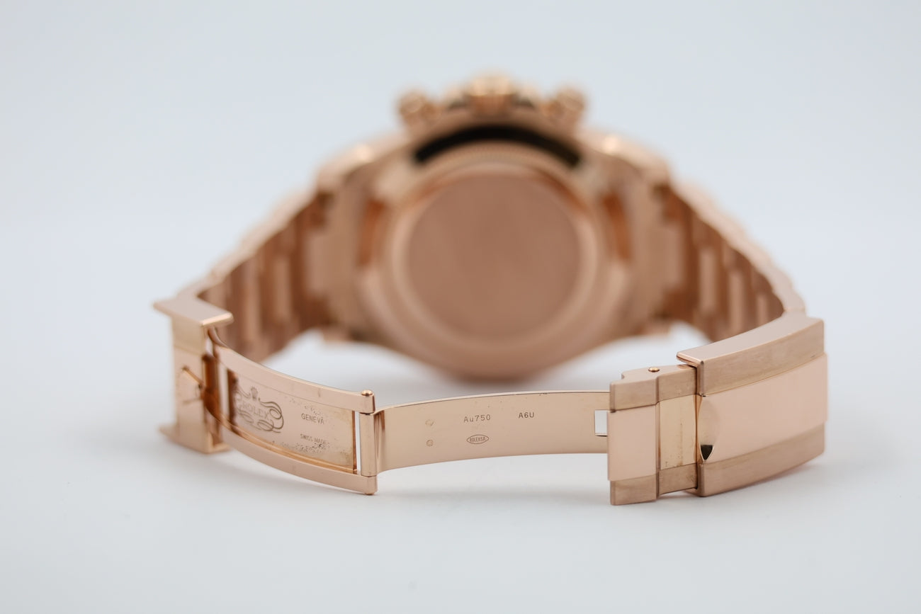 Rolex Daytona 40 Roségold Chocolate Automatik 116505 - Detailansicht 6