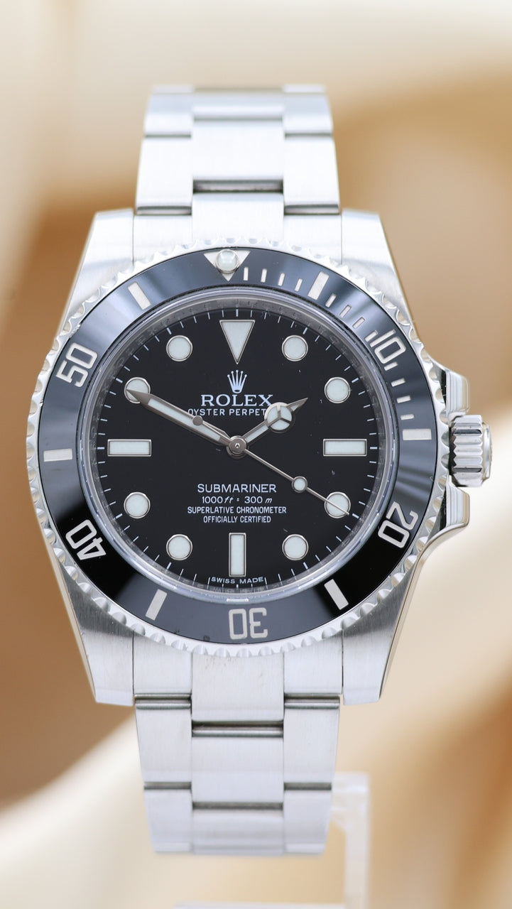 Rolex Submariner No Date Automatik 40mm 114060 - Thumbnail