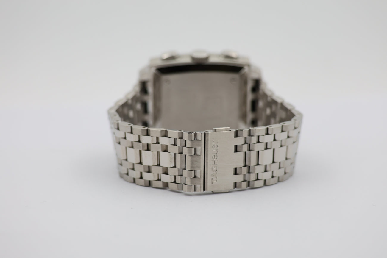 Tag Heuer Monaco Automatik Herrenuhr Blau  CW2113 - Detailansicht 5