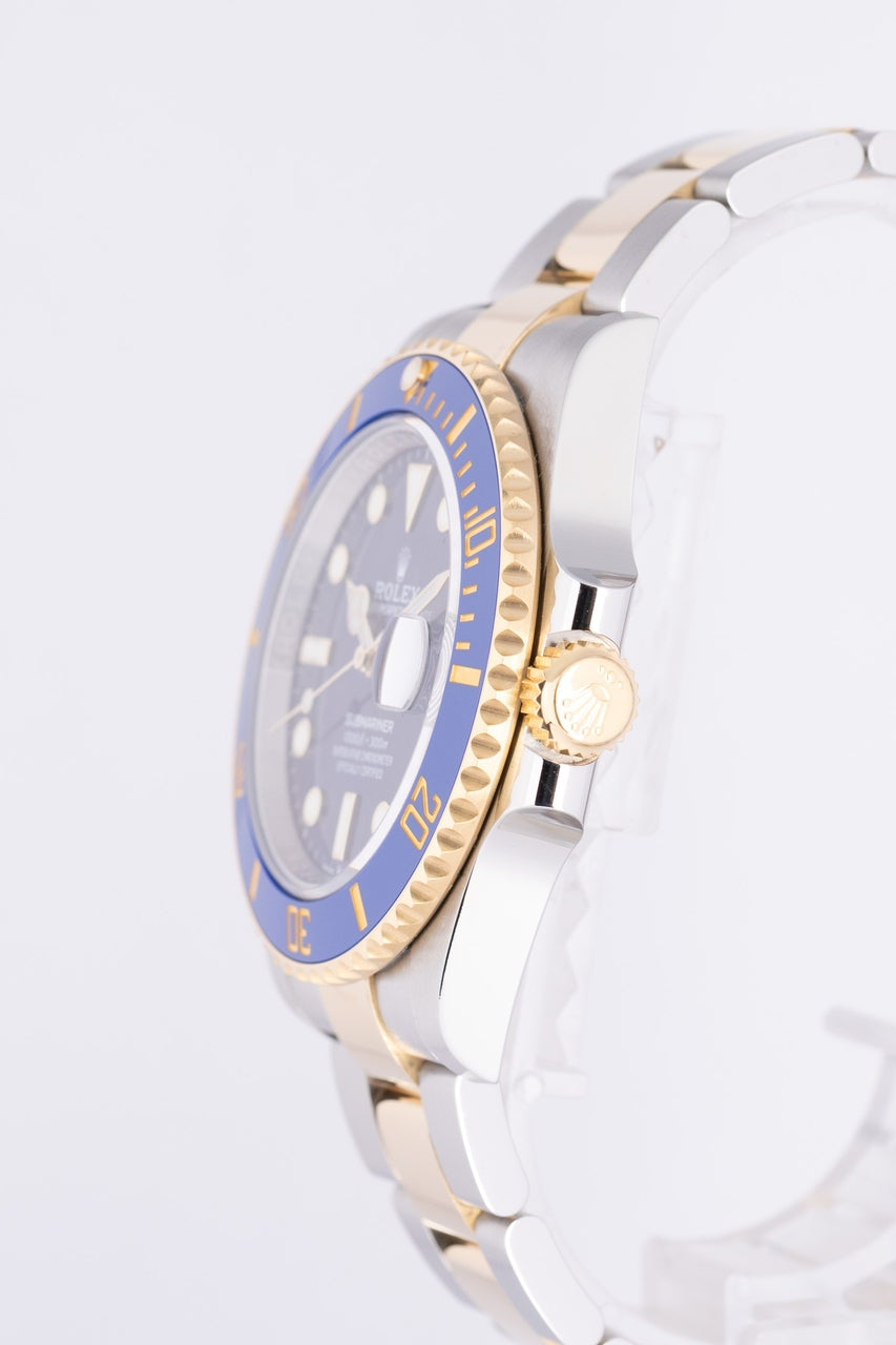 Rolex Submariner Date Stahl/Gold Bluesy 41mm Automatik 126613LB - Detailansicht 2